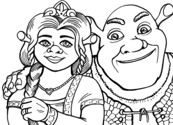 Shrek Mewarnai Online